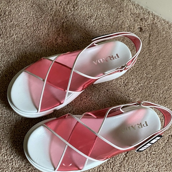 Prada PVC Womens Sandals - Picture 4 of 7